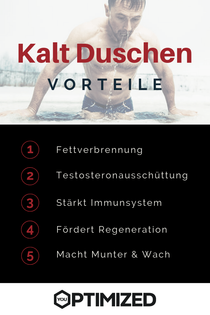 Kalt Duschen Vorteile
