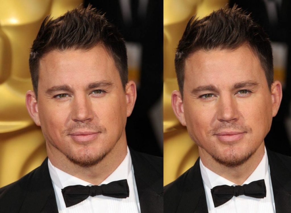 Channing Tatum nacken